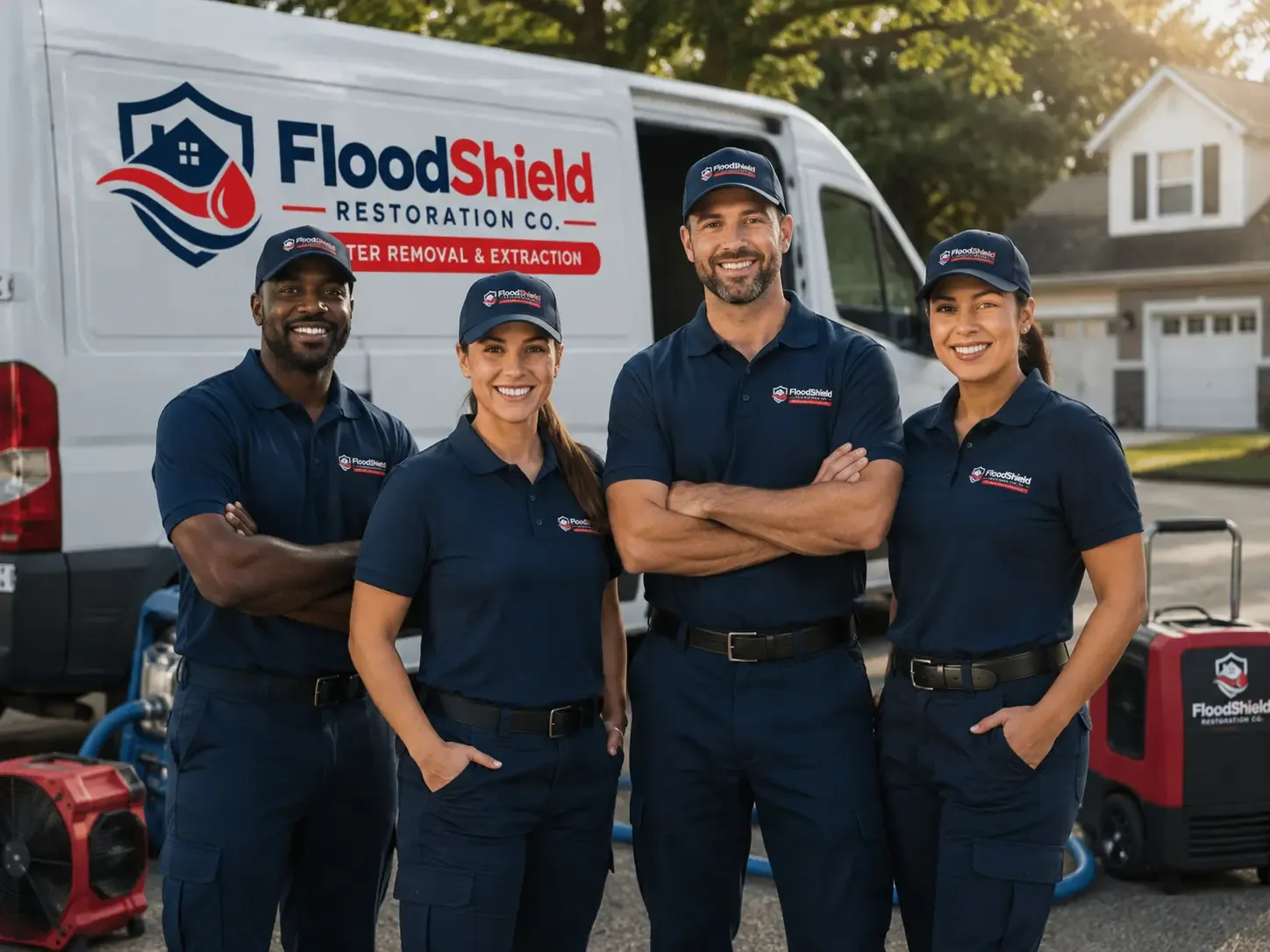 Flood Damage Restoration company in Lowland, NC